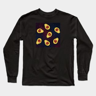Avocado in Space Long Sleeve T-Shirt